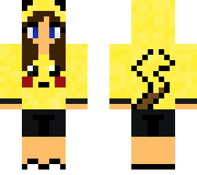 p i k a c h u [] []  g i r l [] [] [] []
