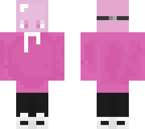 pink blob fish with sweatshirt! | shading |