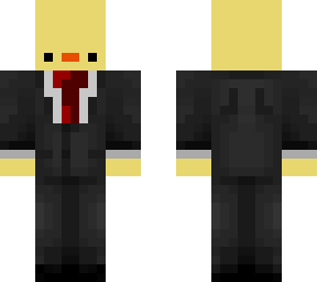 pollo con traje