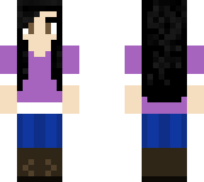 purple shirt