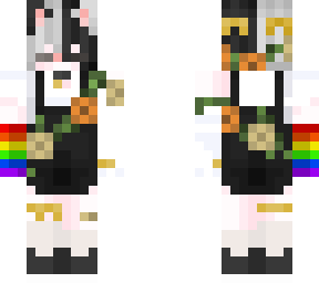 rainbow cat boy