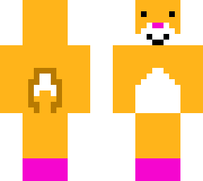 the orange baby fox