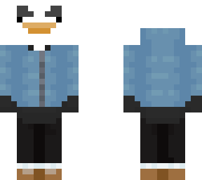 winter goose with coat