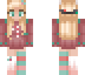 ~christmas sweater girl w/face~