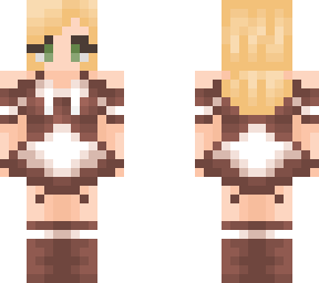 blonde maid