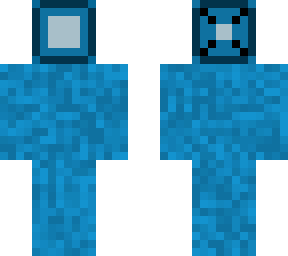 blue man