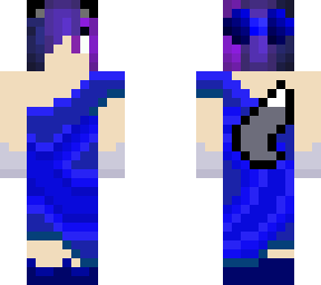 cat girl with dress