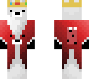 christmas bear skin