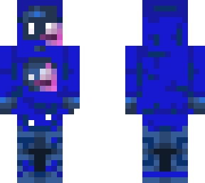 cool blue purple guy