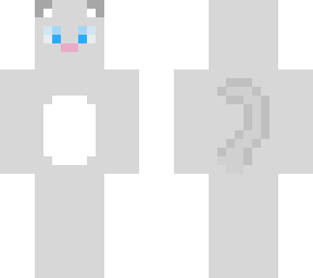 cute grey cat with blue eyes