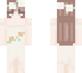 flower girl with long hair  <3