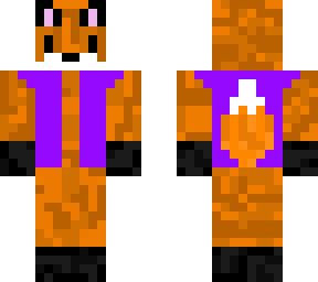 fox with purple vest