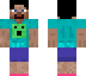 holiday steve skin