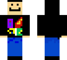 hoodie just do it kids minecraft skin