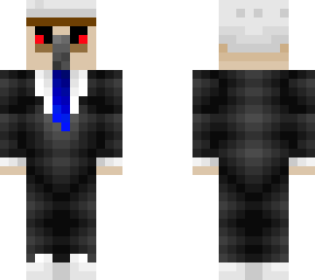 iron golem in a suit