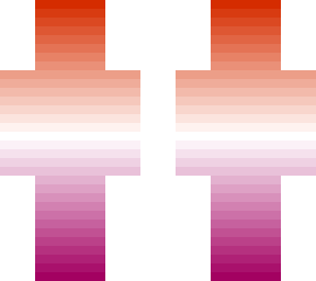 orange, white, and pink gradient