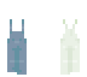 overalls w/ light lime back // tomthebomb12321 rq