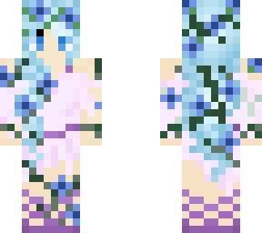 pastel flower witch