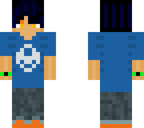 person with oversized shirt