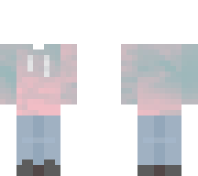 pink & cyan sweater // tomthebomb12321 rq