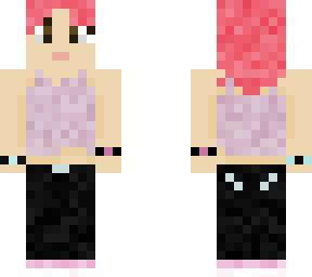 pink hair