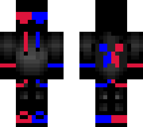 red and blue panda d.j.