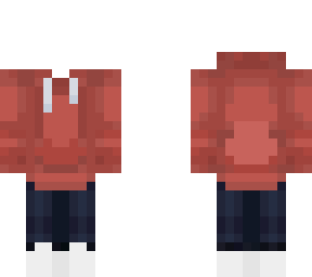 red hoodie!