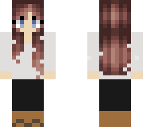 simple brunette