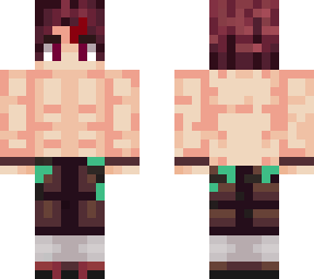 tanjiro kamado (no uniform)