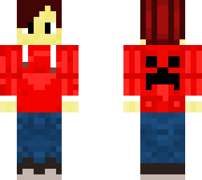 the smart boy(with creaper face in back )