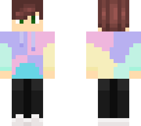 tiktok type hoodie brown hair boy