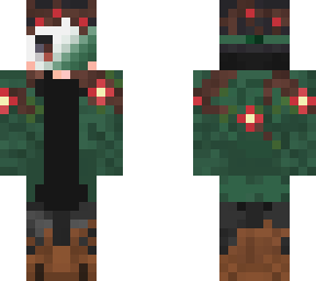 vis in white mask