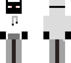 white and black