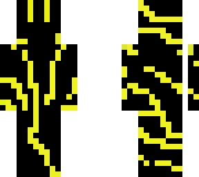 yellow x black