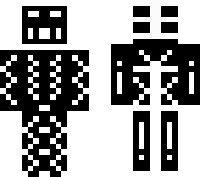 black white spots