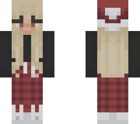 blond christmas skin