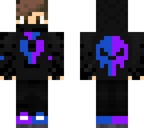 blue and purple