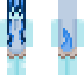 blue axlotl with tail (i forgot it earlier tvt)