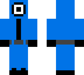 blue squid game spuare guard