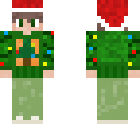 boy with christmas shirt