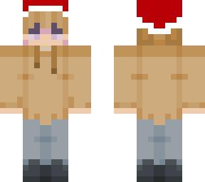 brown boy with chrismas