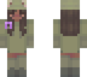 cute frog girl with ribbon !