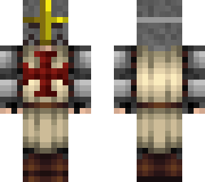 deadshot9999's "templar knight" w/ gold cross great helm
