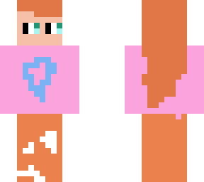 dora but with a love hart
