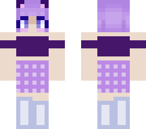 fixed purple cat