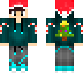 gamer boy aqua (christmas details, skin of alfrecrackyt)