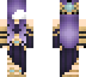 goddess with purge mask