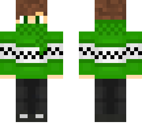 green christmas sweater boy