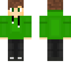 green hoodie boy