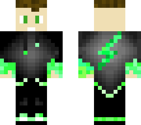 green lightning boy